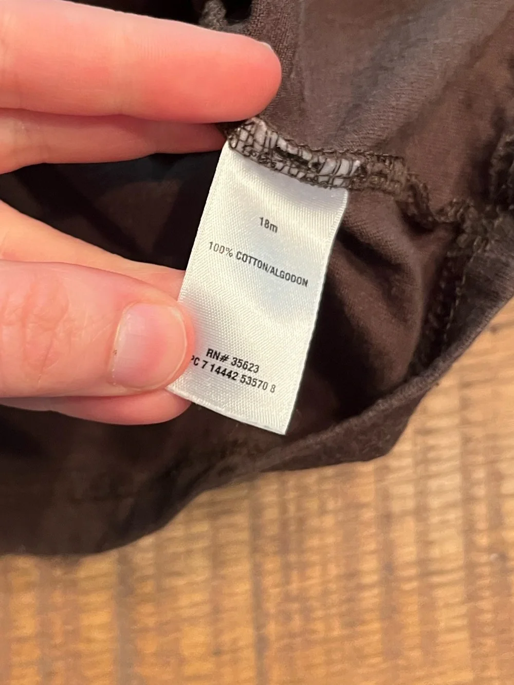 Carters soft brown